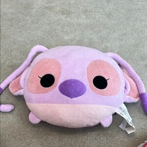 Disney Purple Stitch Pillow